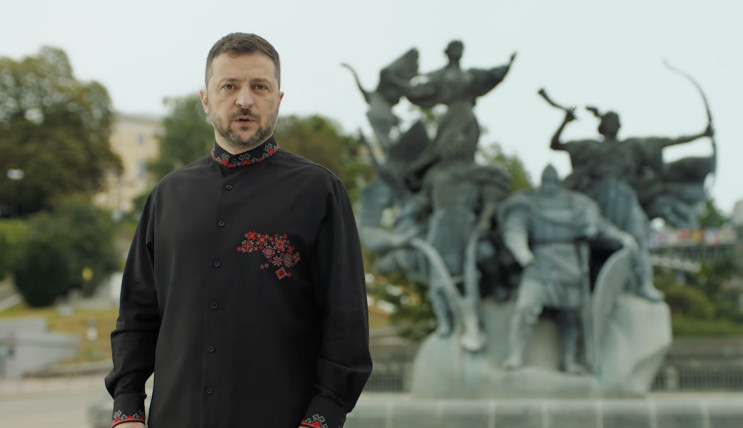 Зеленський привітав українців із 34-ю рі…
