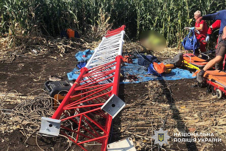 На Хмельниччині впала вітровимірювальна…