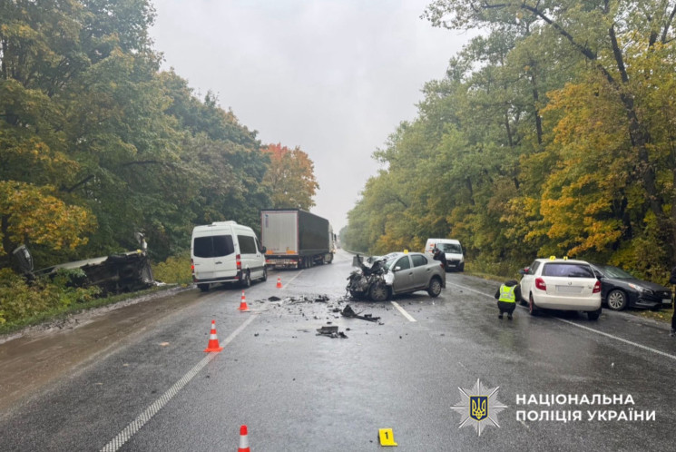 На Хмельниччині сталася ДТП за участі чо…