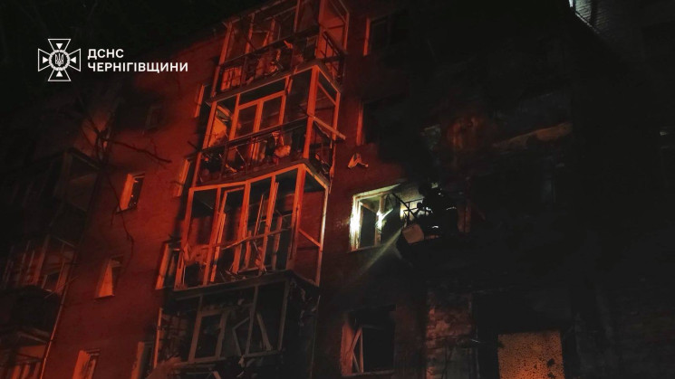 Внаслідок атаки на Ніжин пошкоджено терм…