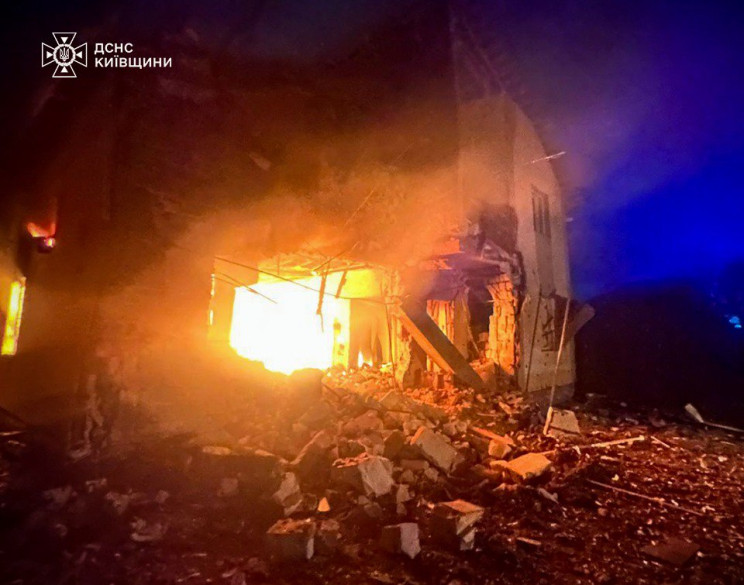 Внаслідок ворожої атаки на Київщину у Бо…