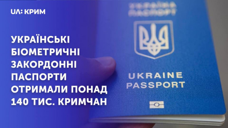 Більше 140 тисяч кримчан отримали україн…