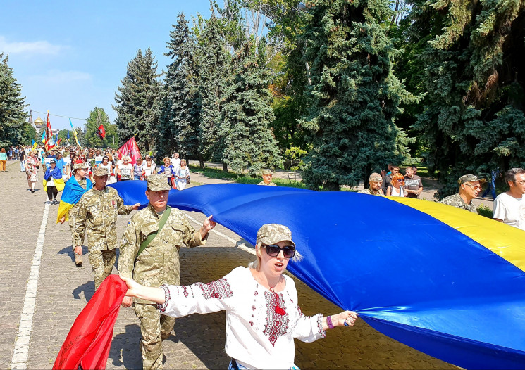 В Одессе прошел Марш патриотов и защитни…