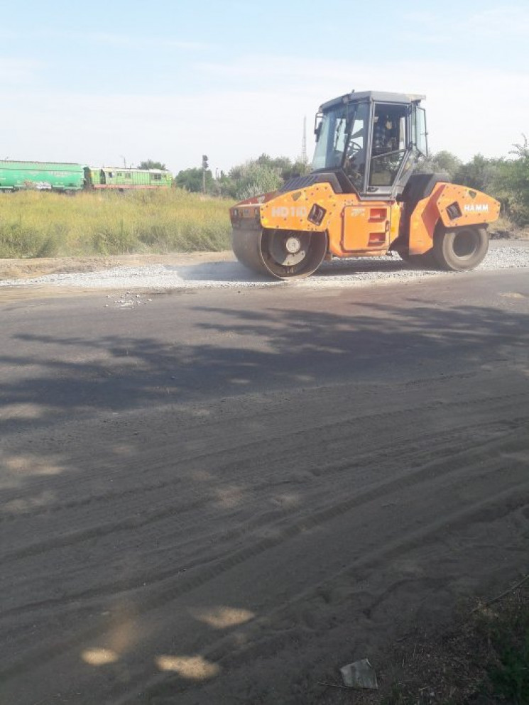 Где в Николаеве ремонтируют дороги…