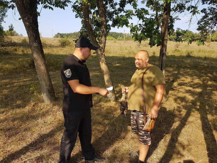 На Мукачевщине полиция проверяла охотник…