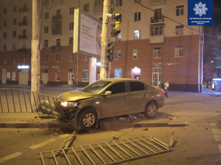 В центре Днипра водитель уснул за рулем…