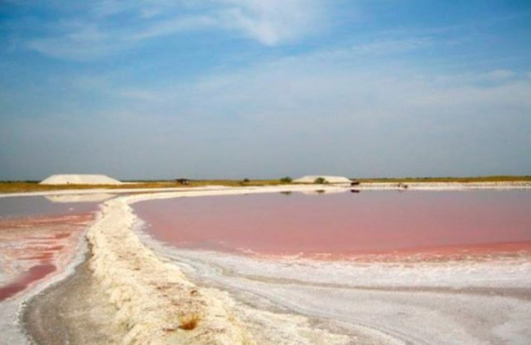 Розовое озеро на Херсонщине может исчезн…