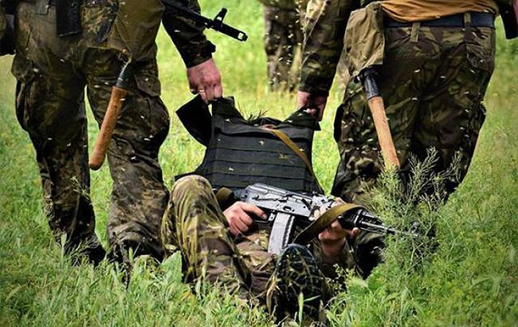 В бою на Донбассе ранен боец Украины…
