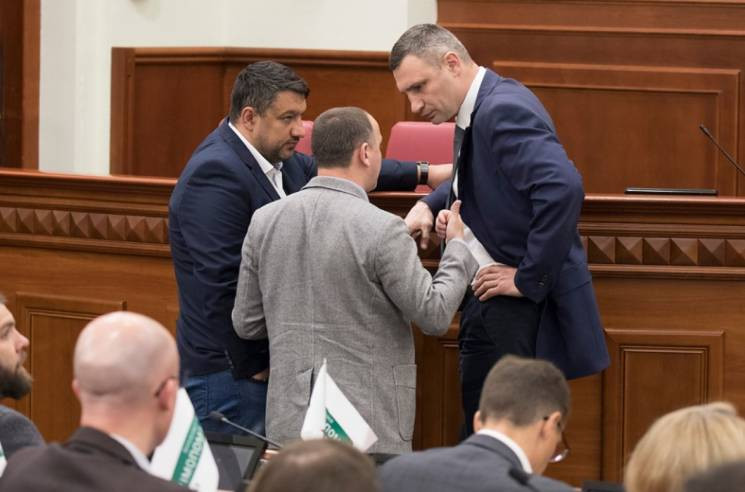 Заседание Киевсовета сорвано: В зале не…