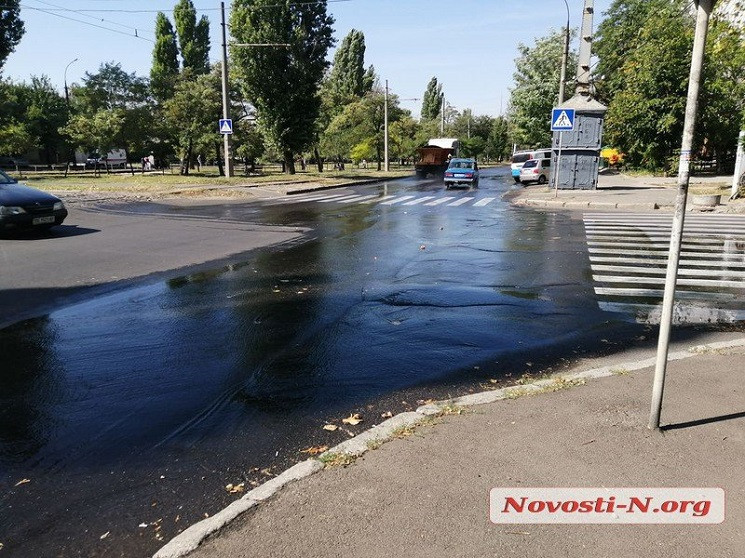 В центре Николаева из-за аварии произоше…