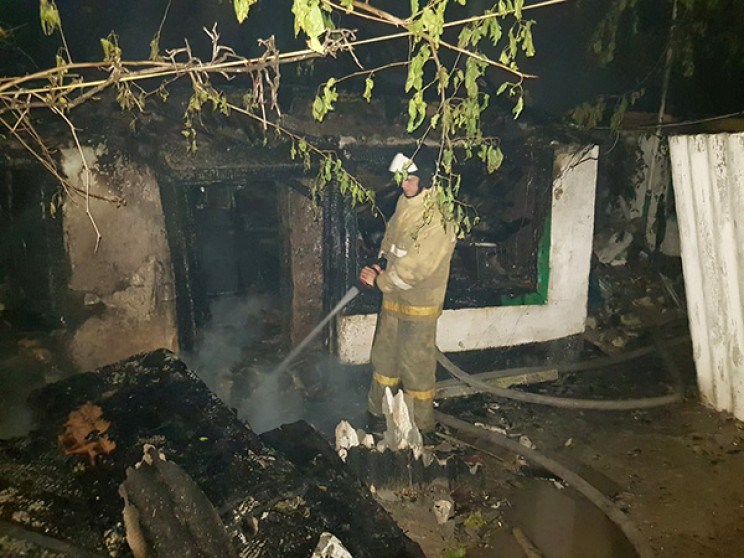 В Анапі внаслідок пожежі згоріла людина…