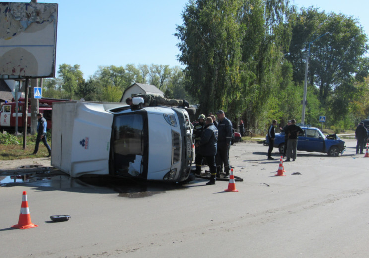 У Шостці на перехресті без світлофорів п…