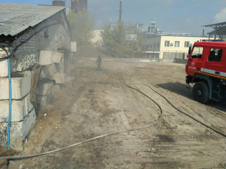На Харківщині загасили масштабну пожежу…