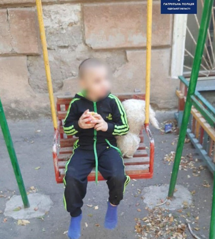 В Одессе из дома сбежал трехлетний малыш…