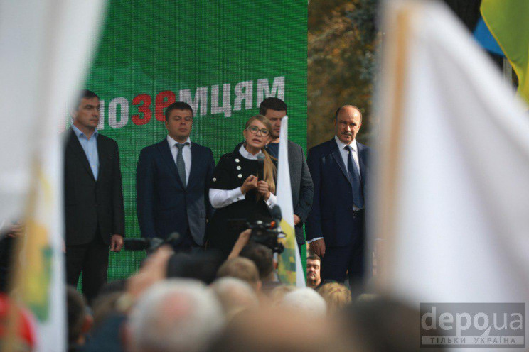 Когда не до законов: Тимошенко с фермера…