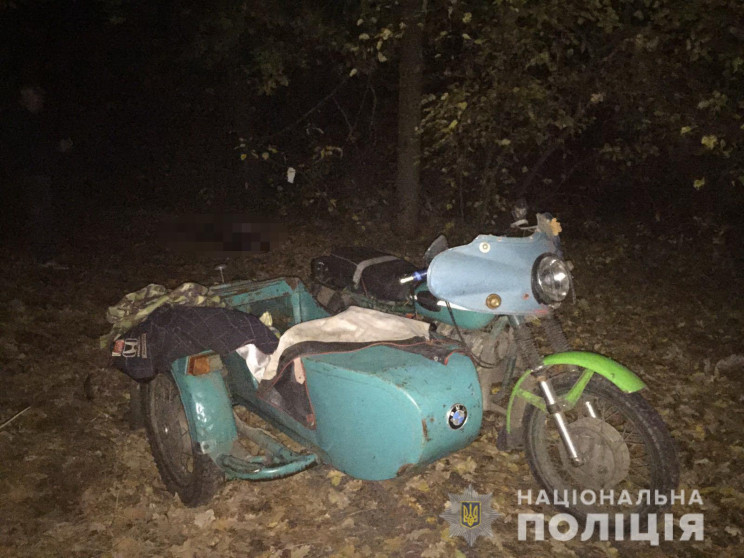 На Харьковщине перевернулся мотоцикл с к…