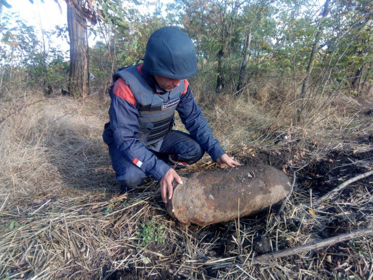 Возле херсонского села нашли стокилограм…