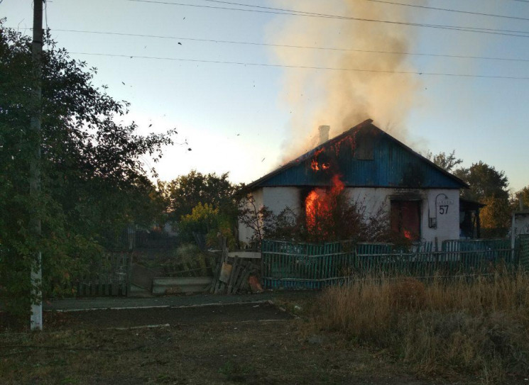 На Запорожье во время пожара погибли дво…