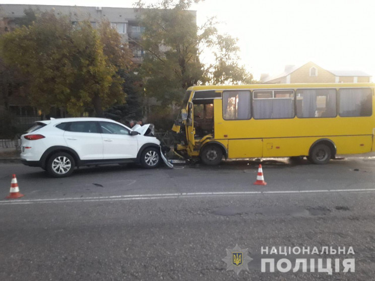 На Николаевщине в ДТП с автобусом постра…