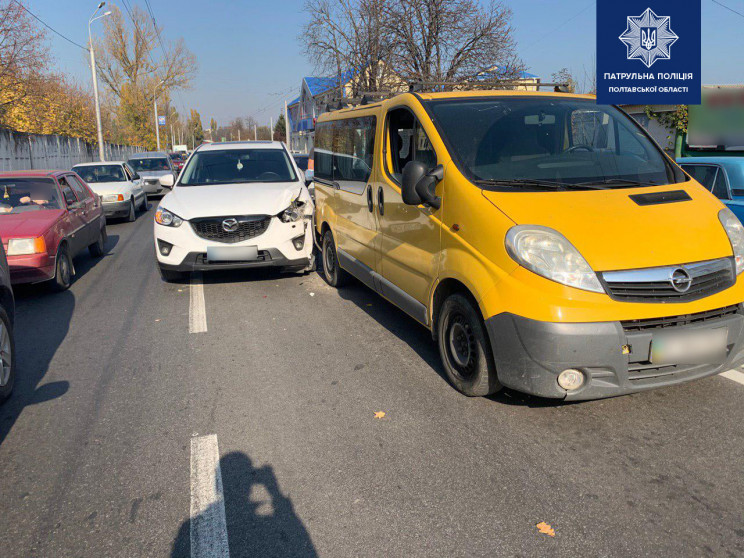 ДТП у Полтаві: На вулиці Раїси Кириченко…