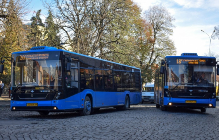 В Ужгороді побільшало "файних" автобусів…