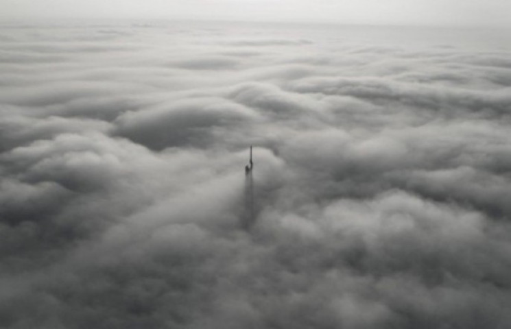 Днепр в тумане: Под конец октября немног…