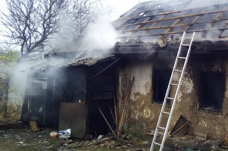 На Харьковщине женщина сгорела в собстве…