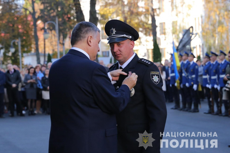 Іллінецькому дільничному вручили медаль…