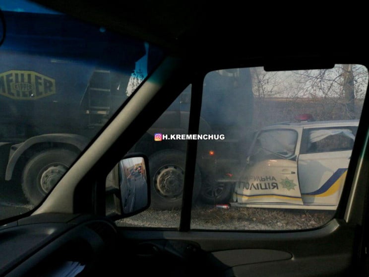 ДТП на Полтавщині: Автівка патрульної по…