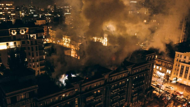 Пожар в многоэтажке Киева потушили: Эвак…