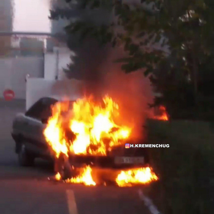 Автопожар на Полтавщине: В центре Кремен…