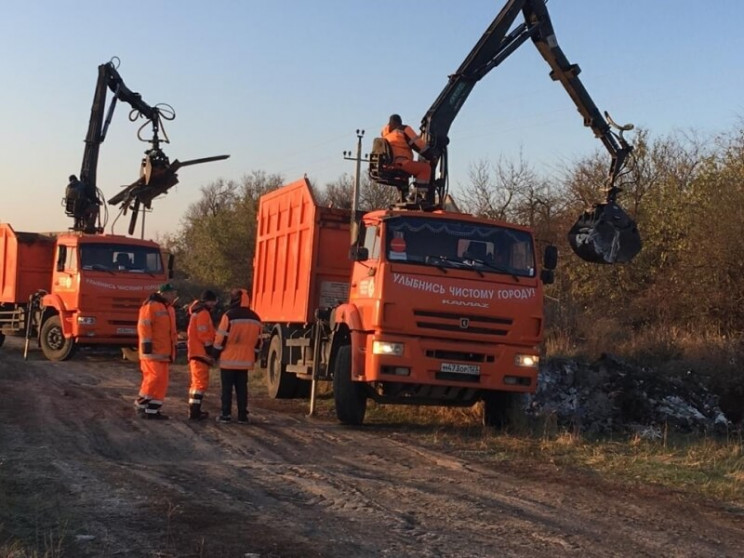 На незаконному звалищі в передмісті Крас…