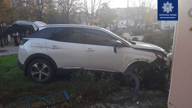 В Херсоне полностью пьяная водитель на "…