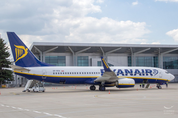 Ryanair відкриває рейси із Харкова до Бу…