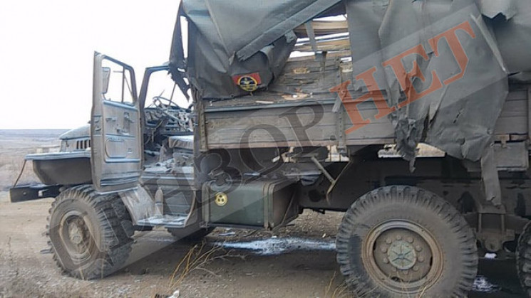 Оккупанты обстреляли грузовик ВСУ возле…