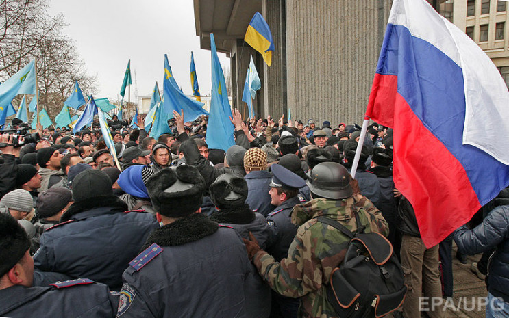 Хроніки окупації Криму: кривавий мітинг…