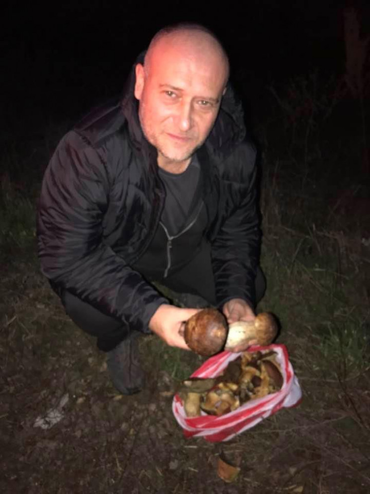 Ярош похвастался грибами с лесов Днепроп…