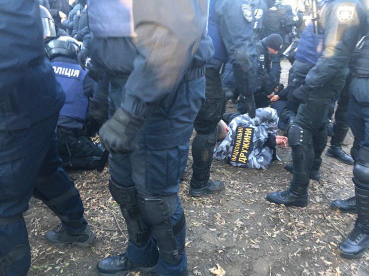 У Вінниці відбулись сутички між поліцією…