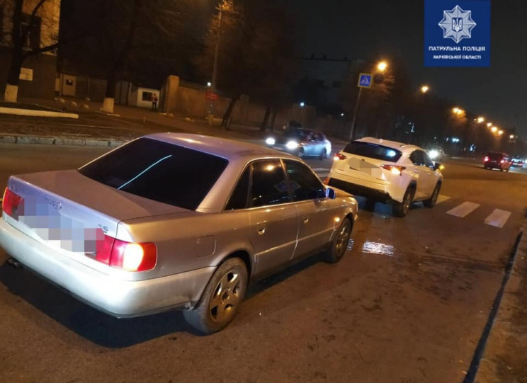 В Харькове врезались Audi и Lexus…