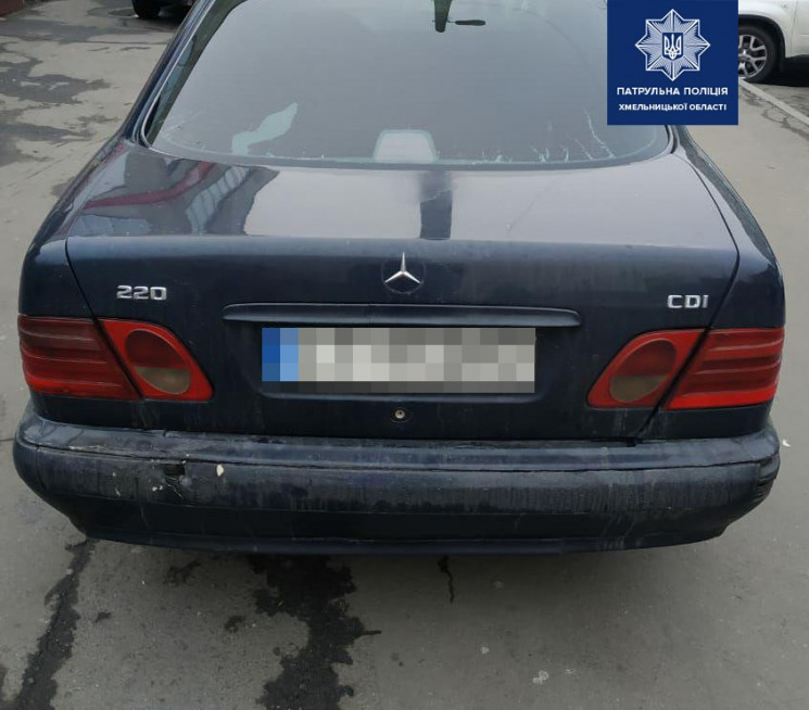 У середмісті Хмельницького патрульні зуп…