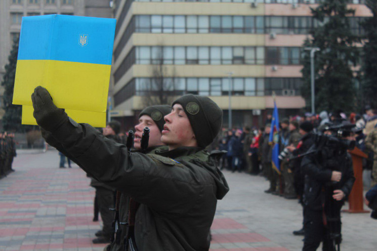 У Запоріжжі строковики-нацгвардійці з п’…