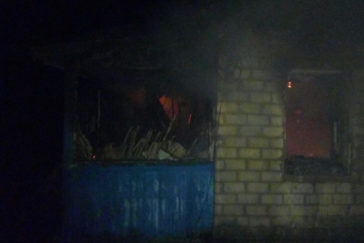 На Харківщині згорів приватний будинок…