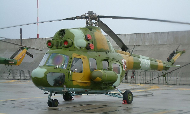 Под Харьковом упал военный вертолет…