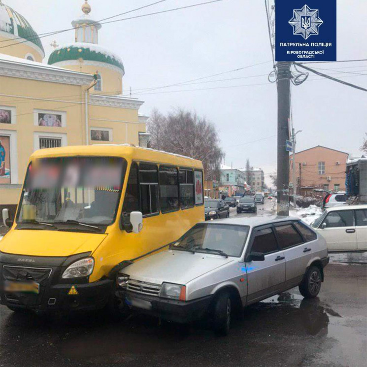 У центрі Кропивницького сталася ДТП з ма…