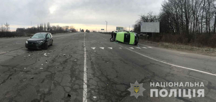 У Хмільницькому районі під час аварії по…