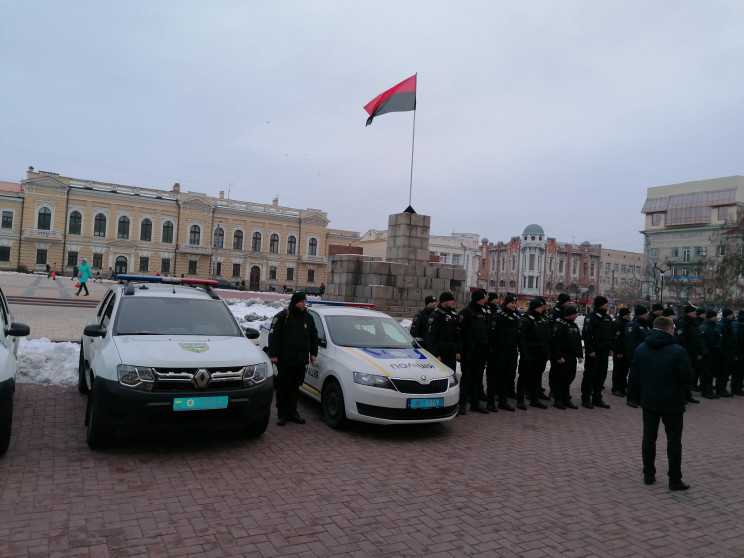 У Кропивницькому поліцейські та Нацгвард…