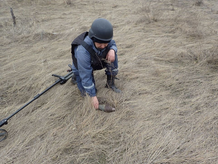 Як на Лугащині піротехніки розміновують…