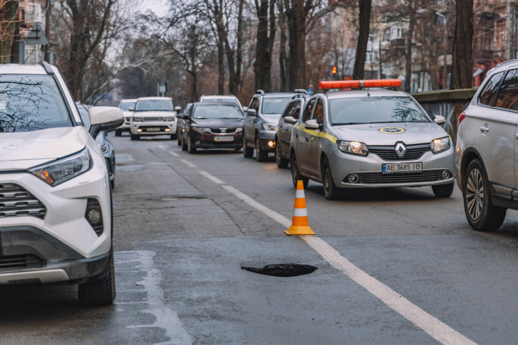 У центрі Дніпра на "традиційному" місці…