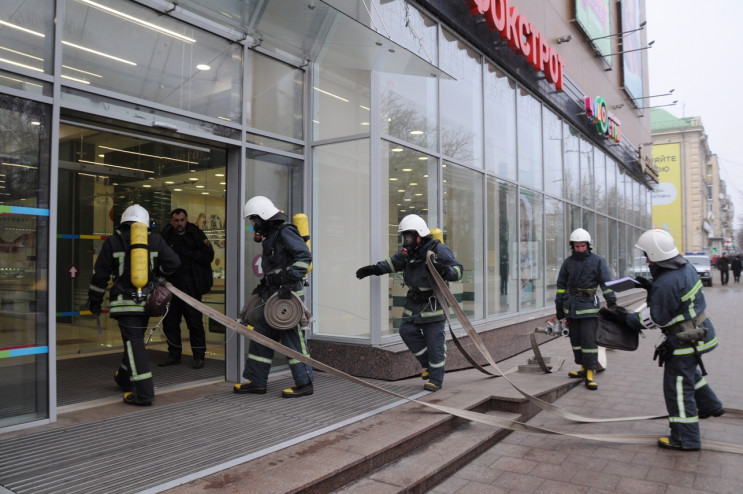 У центрі Кропивницького гасили "пожежу"…