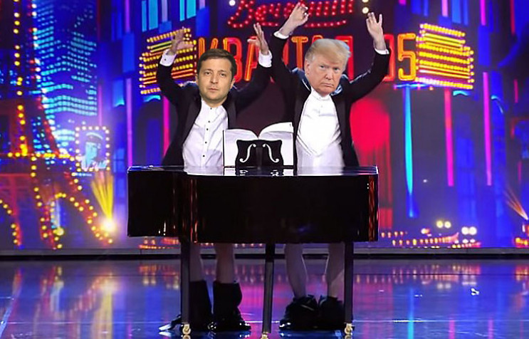 Трамп с "членом" на рояле: Как шутка "Кв…